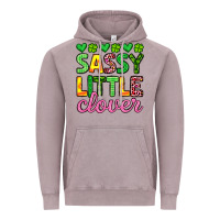 Vintage Zinc sassy little clover st patrick s day Vintage Hoodie - Artiststas