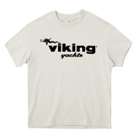 Cream viking yachts Heavy Core Tee - baoMotion
