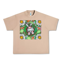 Burro Easter Bunny Urban Heavy Tee - CowhideDigitalArt