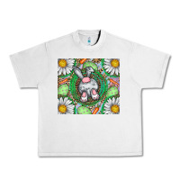 Lunar Rock Easter Bunny Urban Heavy Tee - CowhideDigitalArt