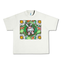 Pistachio Easter Bunny Urban Heavy Tee - CowhideDigitalArt