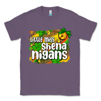 Lavender St. Patrick's Little miss shenanigans Classic Tee - OliviaCreatesArt