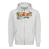 Dove Grey fall nurse Zipper Hoodie - RanaPortraitStore