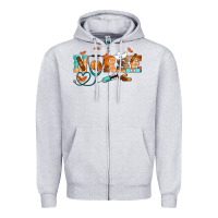 Heather Grey fall nurse Zipper Hoodie - RanaPortraitStore