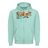 Seafoam fall nurse Zipper Hoodie - RanaPortraitStore