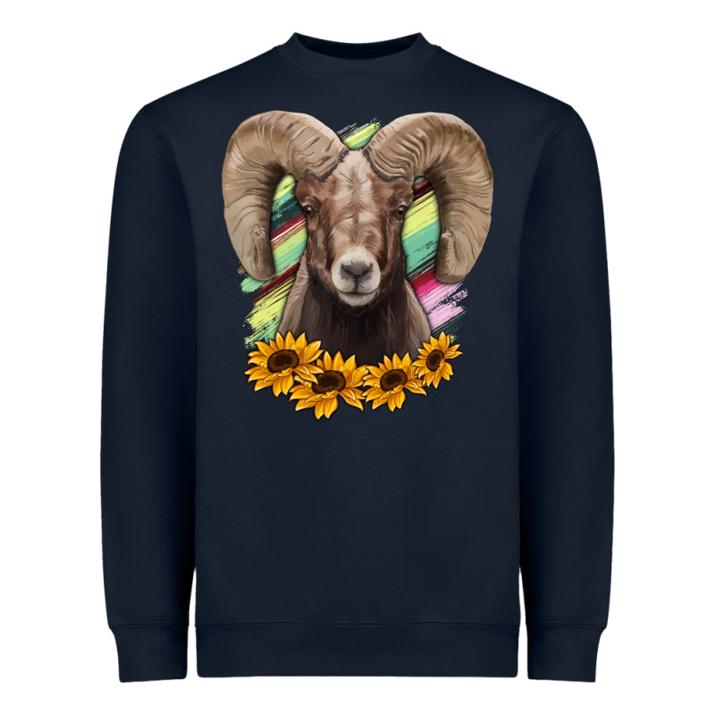 Colorodo Bighorn Sheep Heavyweight Sweatshirt by Jasminsmagicworld | Teevron