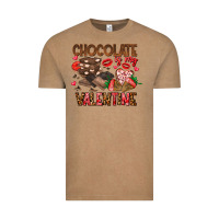 Vintage Coffee Chcolate is my Valentine Vintage Tee - CowhideDigitalArt