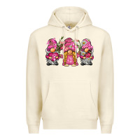Sandshell breast cancer gnome Premium Hoodie - BarkalooDesign