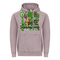 Vintage Zinc nurses love shenanigans st patricks day Vintage Hoodie - Artiststas