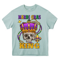 Arona Skull Mardi Gras king Heavy Core Tee - FaDigitalArtStudio