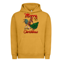 Merry Christmas Chickens Urban Hoodie | Teevron