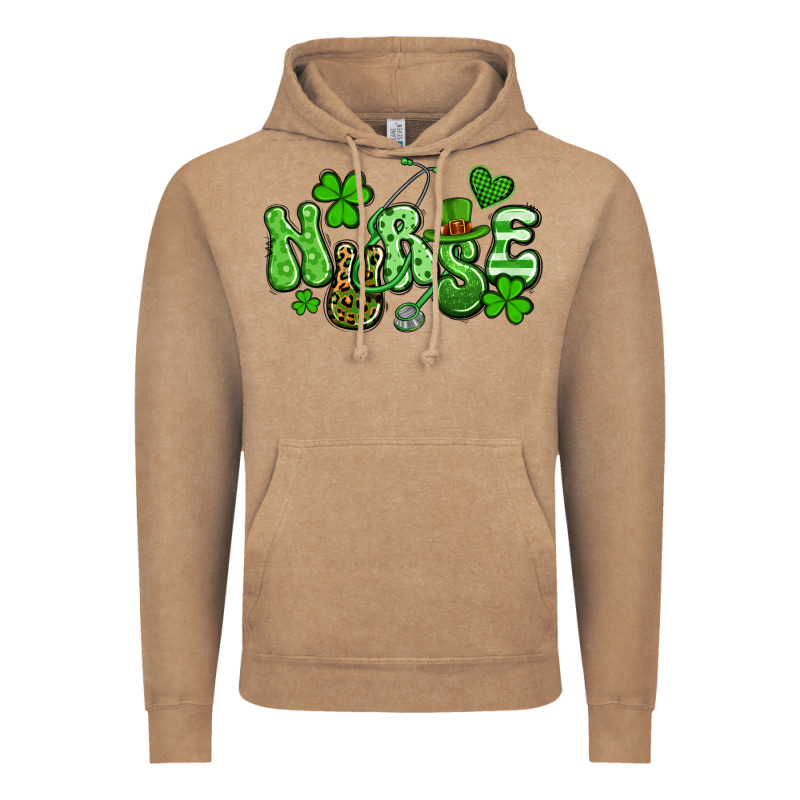 Nurse St Patrick's Day Vintage Hoodie by Artiststas | Teevron