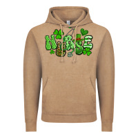 Vintage Coffee nurse st patrick's day Vintage Hoodie - Artiststas
