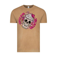 Vintage Camel Coffee is my Valentine Vintage Tee - CowhideDigitalArt