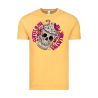Vintage Mustard Coffee is my Valentine Vintage Tee - CowhideDigitalArt
