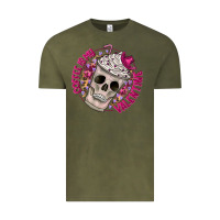 Vintage Olive Coffee is my Valentine Vintage Tee - CowhideDigitalArt