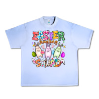Grape Ice Easter Hunting Squad Urban Heavy Tee - CowhideDigitalArt