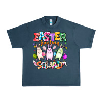 Midnight Navy Easter Hunting Squad Urban Heavy Tee - CowhideDigitalArt