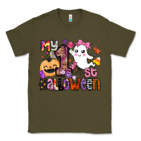 Army Green my 1st halloween Classic Tee - BarkalooDesign