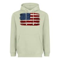 Matcha Distressed American Flag Heavyweight Hoodie - Jasminsmagicworld