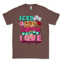 Chestnut Iced Coffee is my love language Valentine's Day Classic Tee - FaDigitalArtStudio