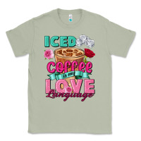 Matcha Iced Coffee is my love language Valentine's Day Classic Tee - FaDigitalArtStudio