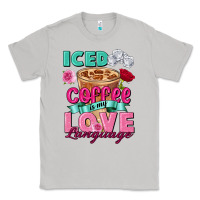 Moon Dust Iced Coffee is my love language Valentine's Day Classic Tee - FaDigitalArtStudio