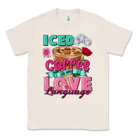 Natural Iced Coffee is my love language Valentine's Day Classic Tee - FaDigitalArtStudio