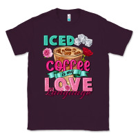 Plum Iced Coffee is my love language Valentine's Day Classic Tee - FaDigitalArtStudio