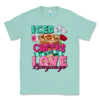 Seafoam Iced Coffee is my love language Valentine's Day Classic Tee - FaDigitalArtStudio