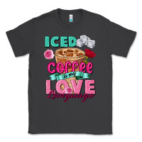 Smoke Iced Coffee is my love language Valentine's Day Classic Tee - FaDigitalArtStudio