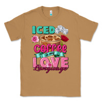Toasted Coconut Iced Coffee is my love language Valentine's Day Classic Tee - FaDigitalArtStudio