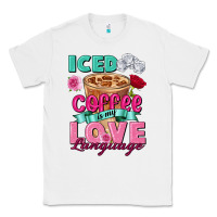 White Iced Coffee is my love language Valentine's Day Classic Tee - FaDigitalArtStudio