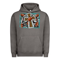 Pigment Tornado football cross aztec leopard background Urban Hoodie - RanaPortraitStore