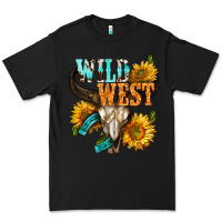 Black Western Wild West Rodeo Premium Tee - BundleAndBundleShop