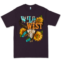Plum Western Wild West Rodeo Premium Tee - BundleAndBundleShop