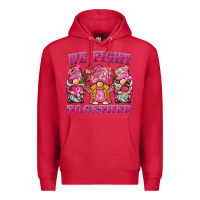 Cardinal we fight together breast cancer gnome Premium Hoodie - BarkalooDesign