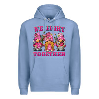 Colony Blue we fight together breast cancer gnome Premium Hoodie - BarkalooDesign