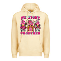 Pina Colada we fight together breast cancer gnome Premium Hoodie - BarkalooDesign