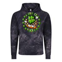 Cloud Black happy go lucky Vintage Hoodie - Artiststas