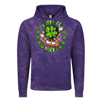 Cloud Purple happy go lucky Vintage Hoodie - Artiststas