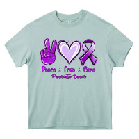 Arona Pace Love Cure Pancreatic Cancer Heavy Core Tee - Jasminsmagicworld