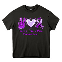 Asphalt Pace Love Cure Pancreatic Cancer Heavy Core Tee - Jasminsmagicworld
