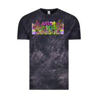 Cloud Black Just Bead Vintage Tee - CowhideDigitalArt