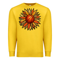 Lemon Basketball Sunflower Premium Sweatshirt - Jasminsmagicworld
