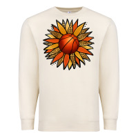 Sandshell Basketball Sunflower Premium Sweatshirt - Jasminsmagicworld