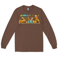 Chestnut Hello Fall Rabbit Long Sleeve Tee - LillyAllenDesigns