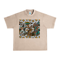 French Oak Easter Urban Heavy Tee - CowhideDigitalArt