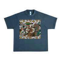 Midnight Navy Easter Urban Heavy Tee - CowhideDigitalArt