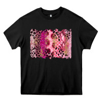 Black breast cancer brushstroke Heavy Core Tee - FaDigitalArtStudio